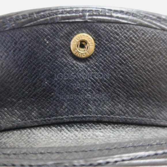 Authentic Louis Vuitton Black Epi Coin Purse Card Case EUC - Picture 13 of 13